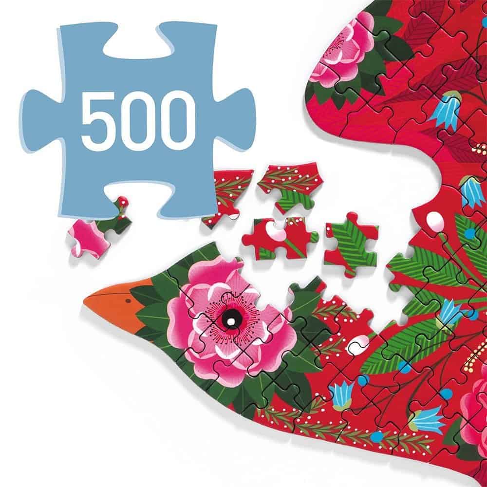 Brainkid Toys - Bird Art-Puzzle 500pcs 4 Bird Art-Puzzle 500pcs - Image 4