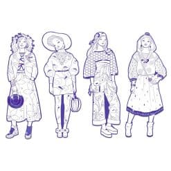 Zaho 4 Coloring Sheets - Image 3