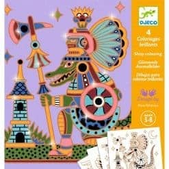 Animal Warriors Coloring - Image 5
