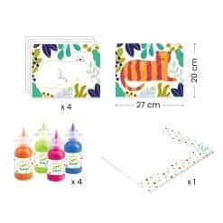 Brainkid Toys - Ocean Finger Painting 10 Ocean Finger Painting - Image 5