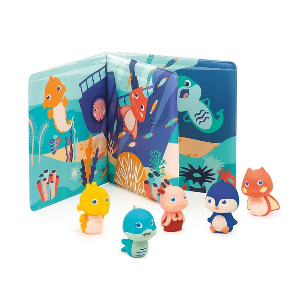 Brainkid Toys - Baby Book - 5 Fingerpuppets 1 Baby Book - 5 Fingerpuppets