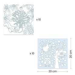 Alternative view of Forest Coloring Surprises