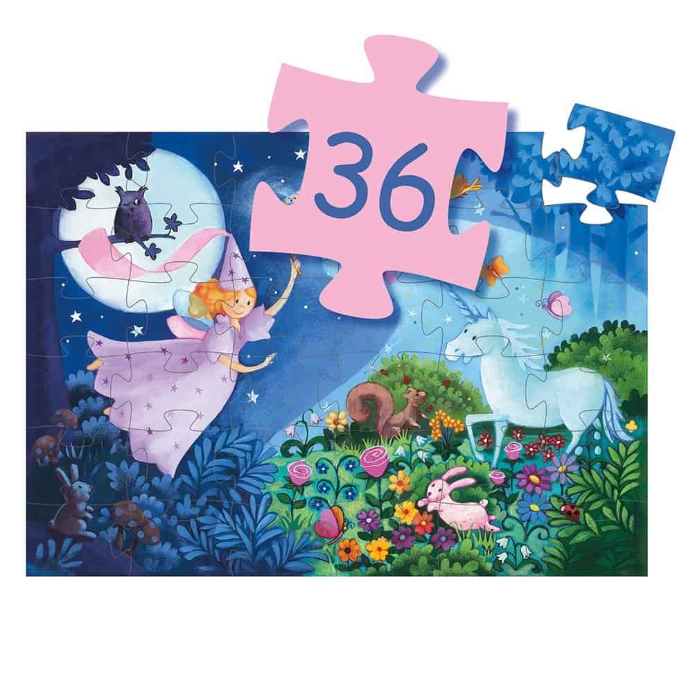 Brainkid Toys - Fairy and Unicorn Puzzle 36pcs 4 Fairy and Unicorn Puzzle 36pcs - Image 4