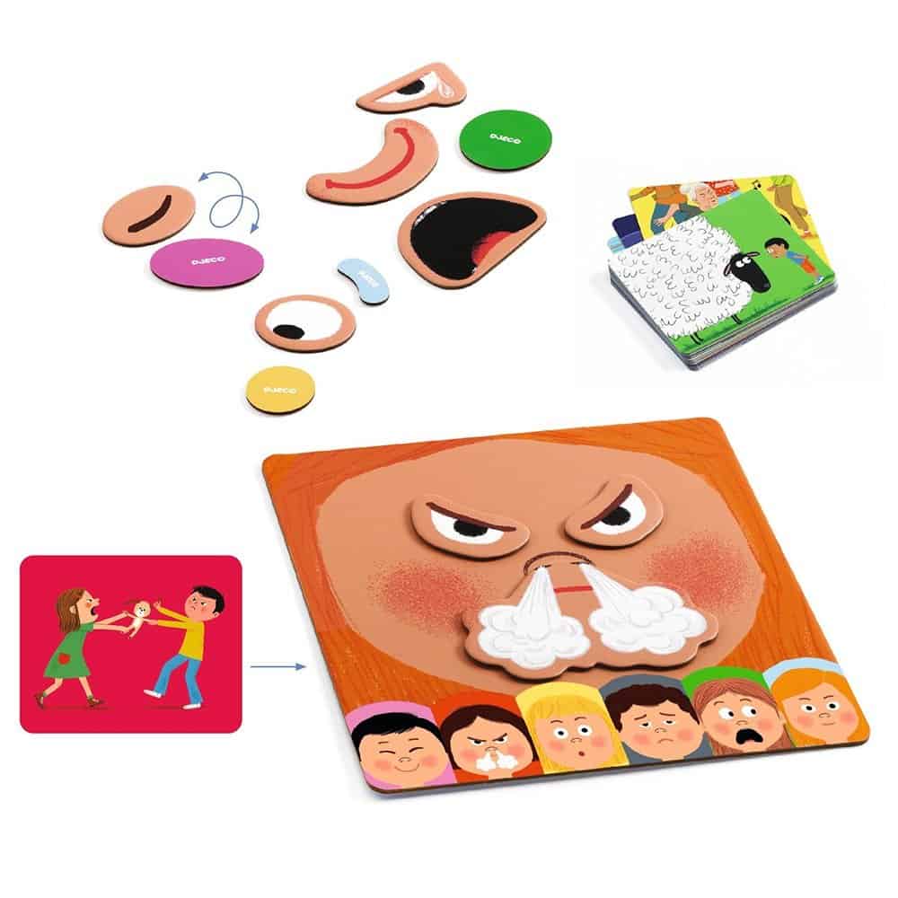 Brainkid Toys - Emotico Magnetic Game 2 Emotico Magnetic Game - Image 2