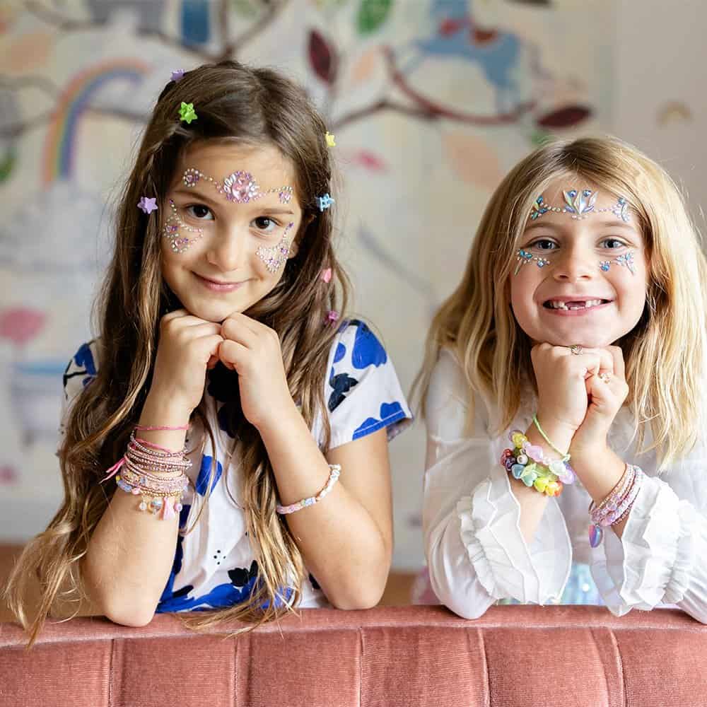 Brainkid Toys - Butterfly Face Stickers 2 Butterfly Face Stickers - Image 2