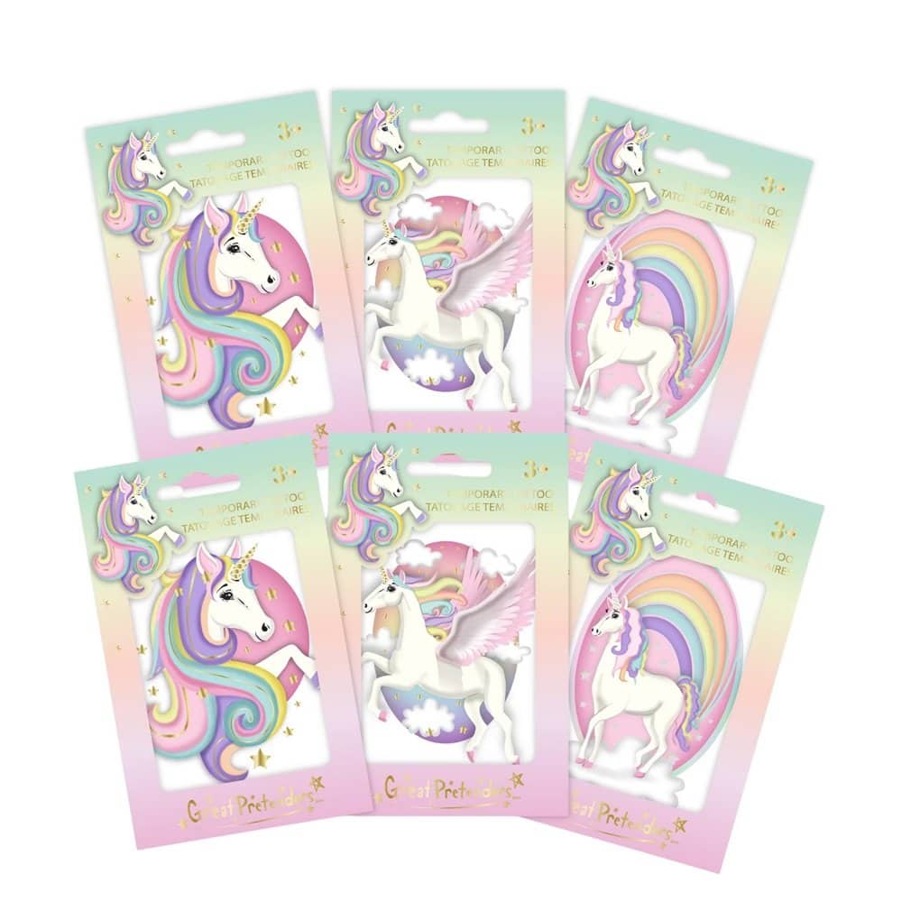 Brainkid Toys - GP Unicorns Tattoos 1 GP Unicorns Tattoos