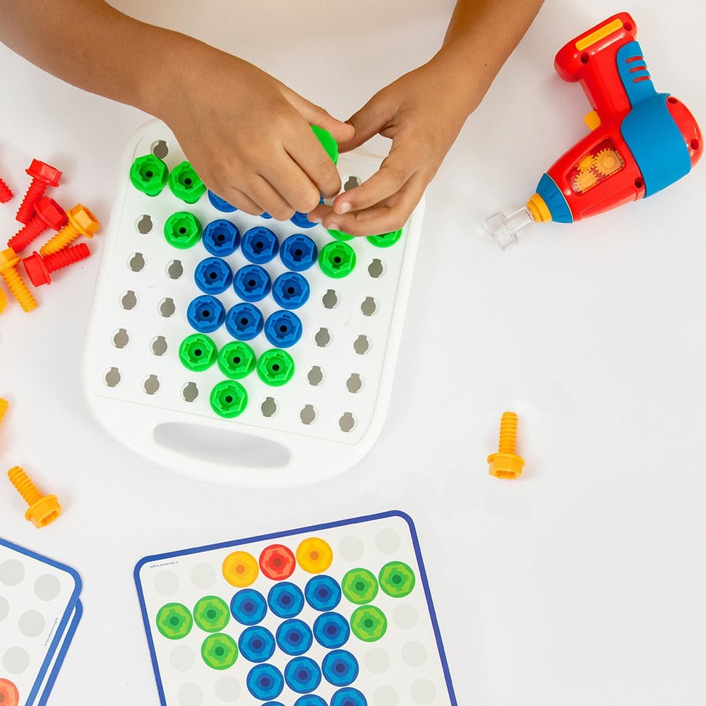 Brainkid Toys - Design Drill Patterns Shapes 3 Design Drill Patterns Shapes - Image 3