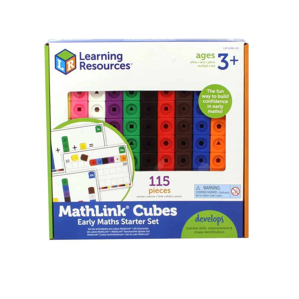 Brainkid Toys - Mathlink Cubes Activity Set 1 Mathlink Cubes Activity Set