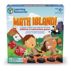 Alternative view of Math Island Addition  Subtraction Game