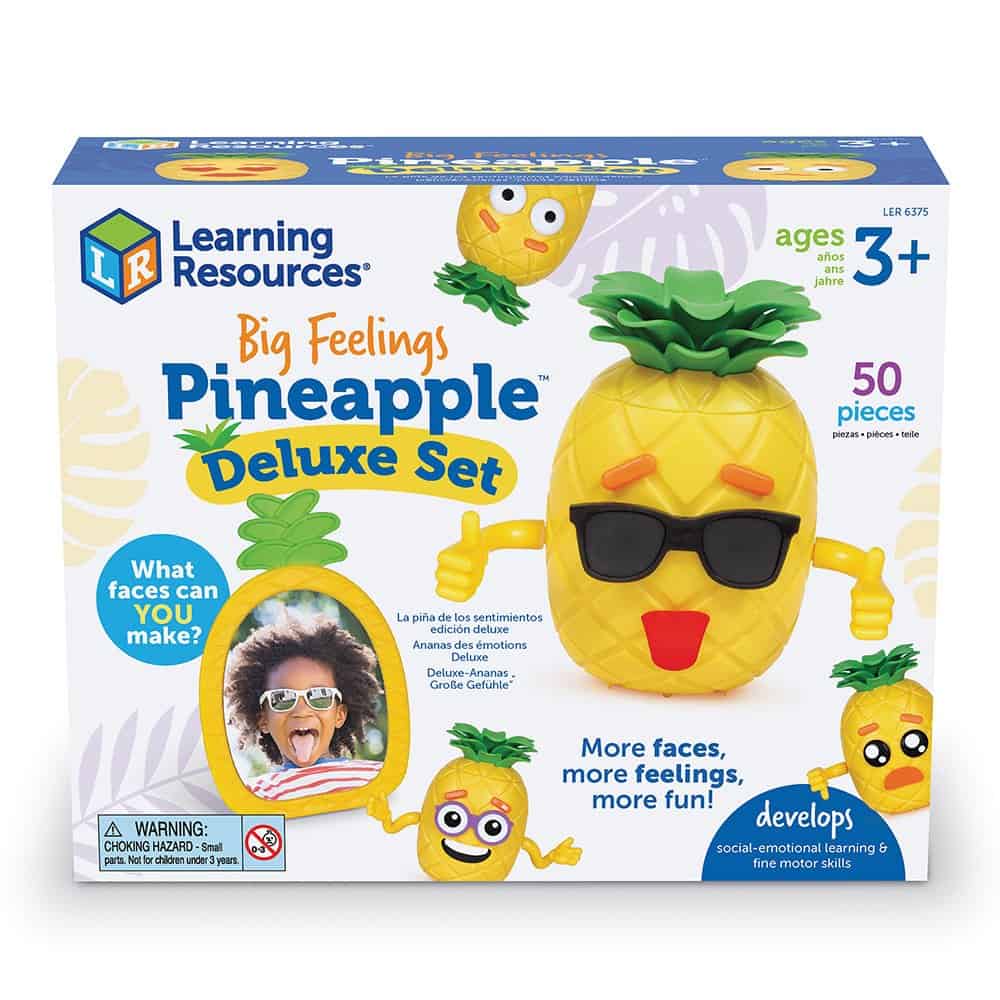 Brainkid Toys - Big Feelings Pineapple Deluxe Set 1 Big Feelings Pineapple Deluxe Set