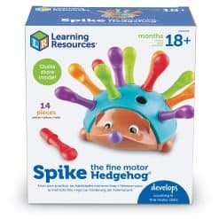 Alternative view of Spike the Fine Motor Hedgehog