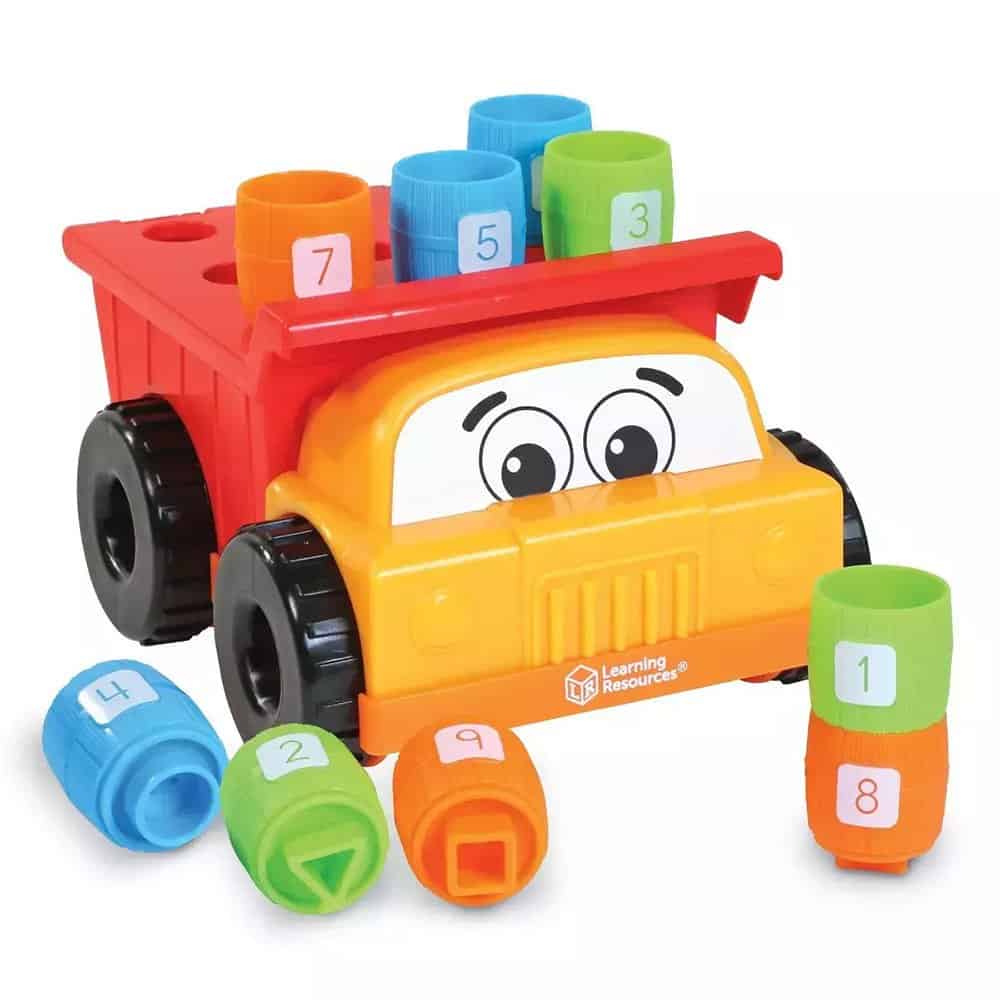 Brainkid Toys - Tony The Peg Stacker Dump Truck 2 Tony The Peg Stacker Dump Truck - Image 2