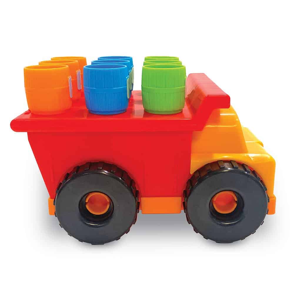 Brainkid Toys - Tony The Peg Stacker Dump Truck 4 Tony The Peg Stacker Dump Truck - Image 4