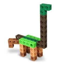 Alternative view of Dino Time -  Early Maths Activity Set - MathLink Cubes