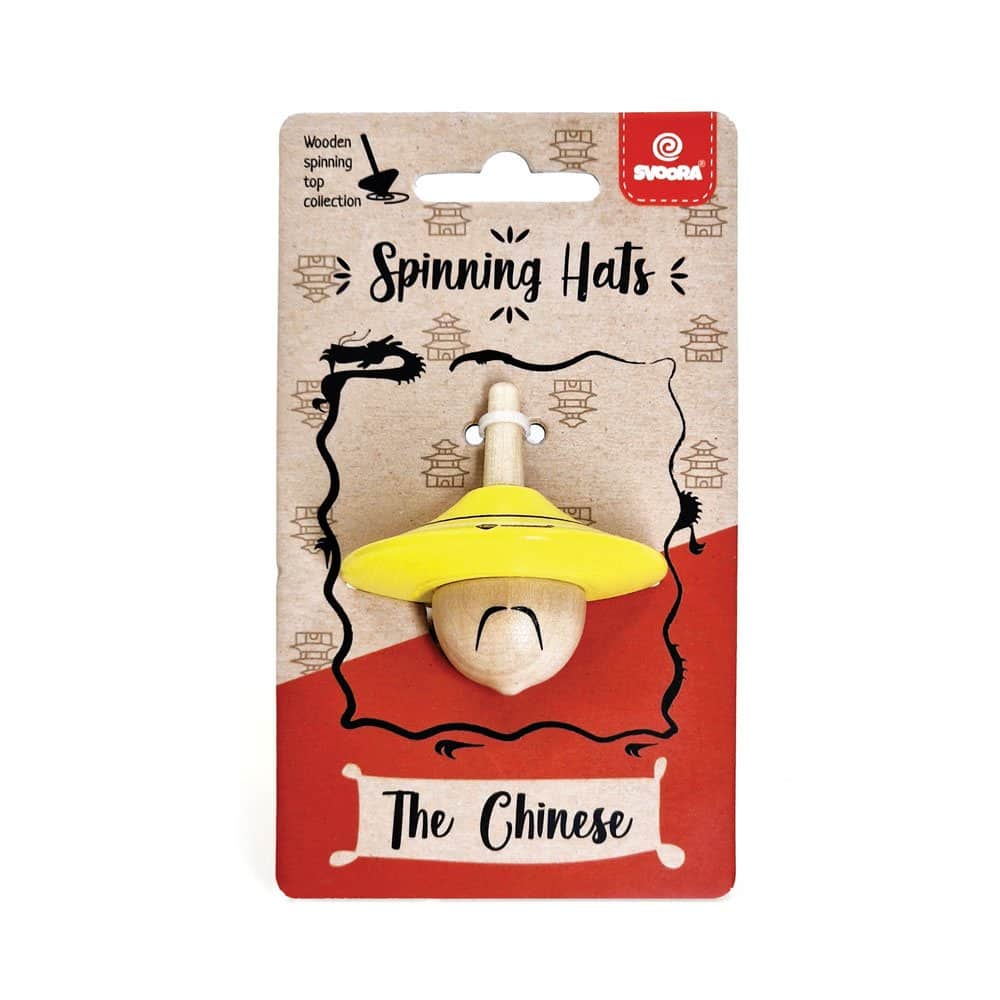 Brainkid Toys - The Chinese Wooden Spinning Top 2 The Chinese Wooden Spinning Top - Image 2