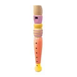Mini Wooden Flute Red