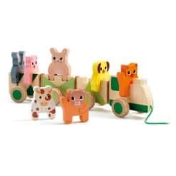 Trainimo Farm Wooden Train