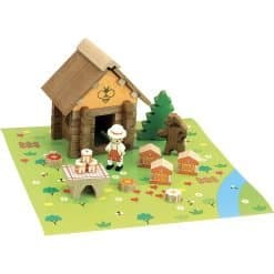 Alternative view of Beekeepers House Wooden Construction