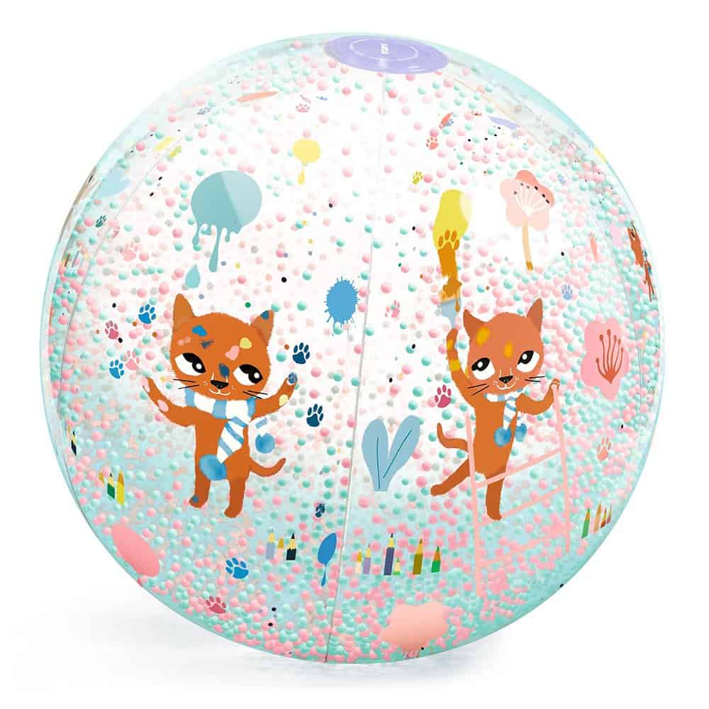 Brainkid Toys - Cats - Bubble Beach Ball 1 Cats - Bubble Beach Ball
