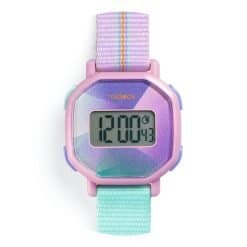 Purple Prisma Digital Watch