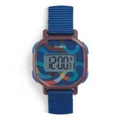 Blue Volute Digital Watch