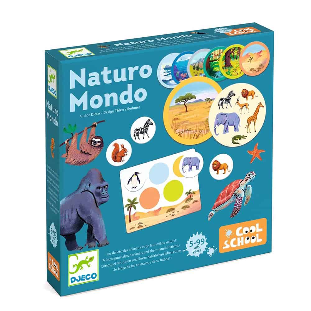 Brainkid Toys - Naturo Mondo Loto Game 1 Naturo Mondo Loto Game