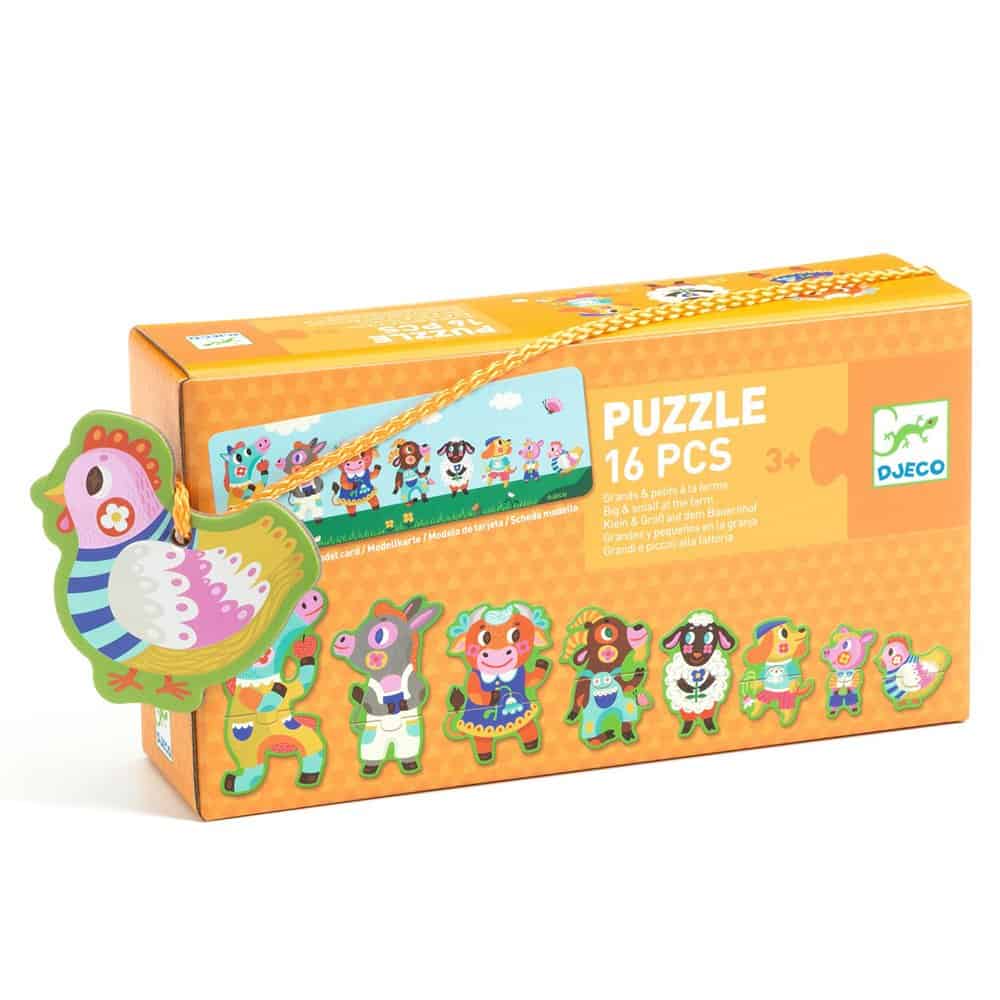 Brainkid Toys - Puzzle Frise Farm Animals 1 Puzzle Frise Farm Animals