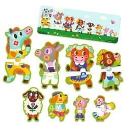 Alternative view of Puzzle Frise Farm Animals