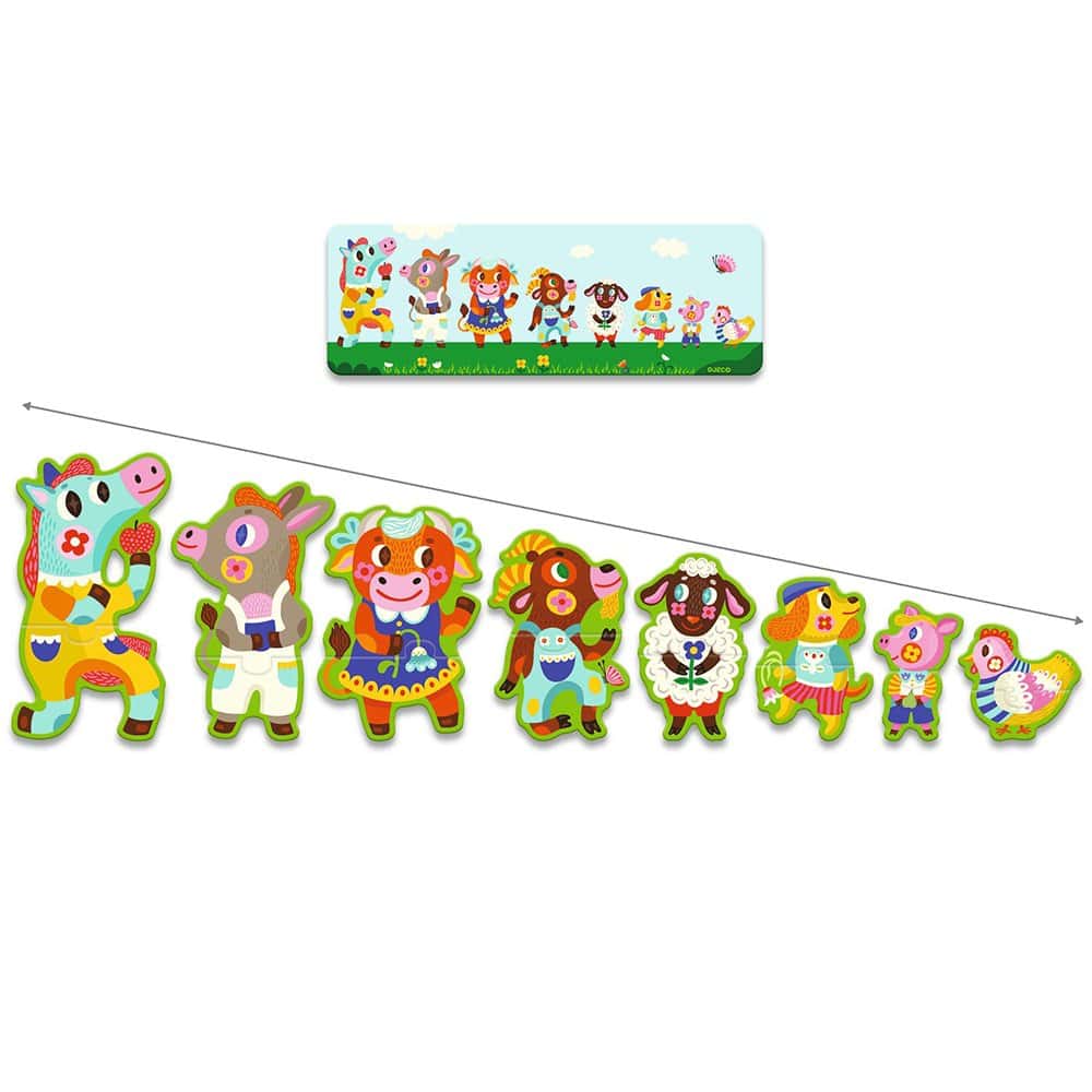 Brainkid Toys - Puzzle Frise Farm Animals 4 Puzzle Frise Farm Animals - Image 4