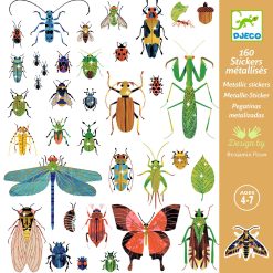 Insects Metallic Stickers