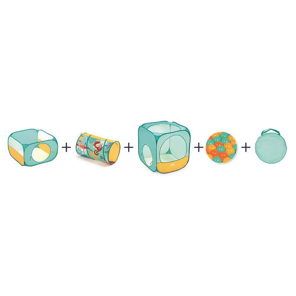Brainkid Toys - Jungle Path Tunel with Balls 3 Jungle Path Tunel with Balls - Image 3