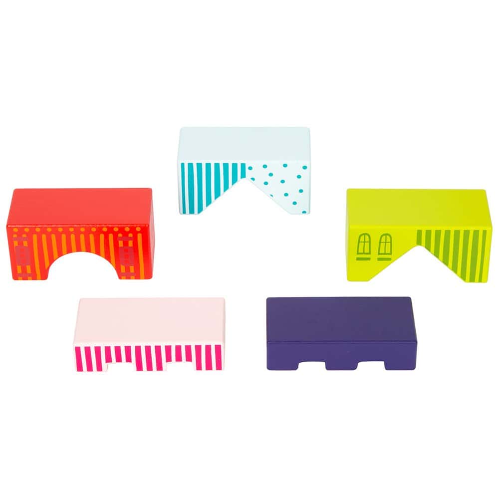 Brainkid Toys - Wooden Building and Sound Blocks 3 Wooden Building and Sound Blocks - Image 5