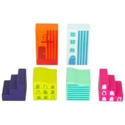 Alternative view of Wooden Building and Sound Blocks