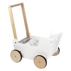 Push-Along Doll Pram Little Button