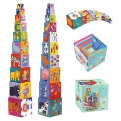 Brainkid Toys - Funny Blocks 6 Funny Blocks - Image 3
