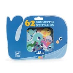 Sea Animals - 62 Baby Stickers