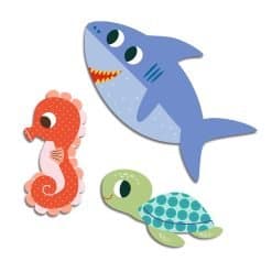 Alternative view of Sea Animals - 62 Baby Stickers