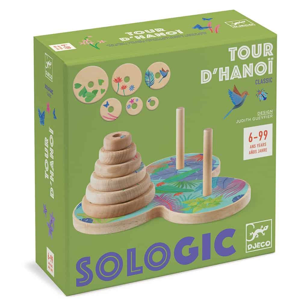Brainkid Toys - Sologic - The Hanoi Tower 1 Sologic - The Hanoi Tower