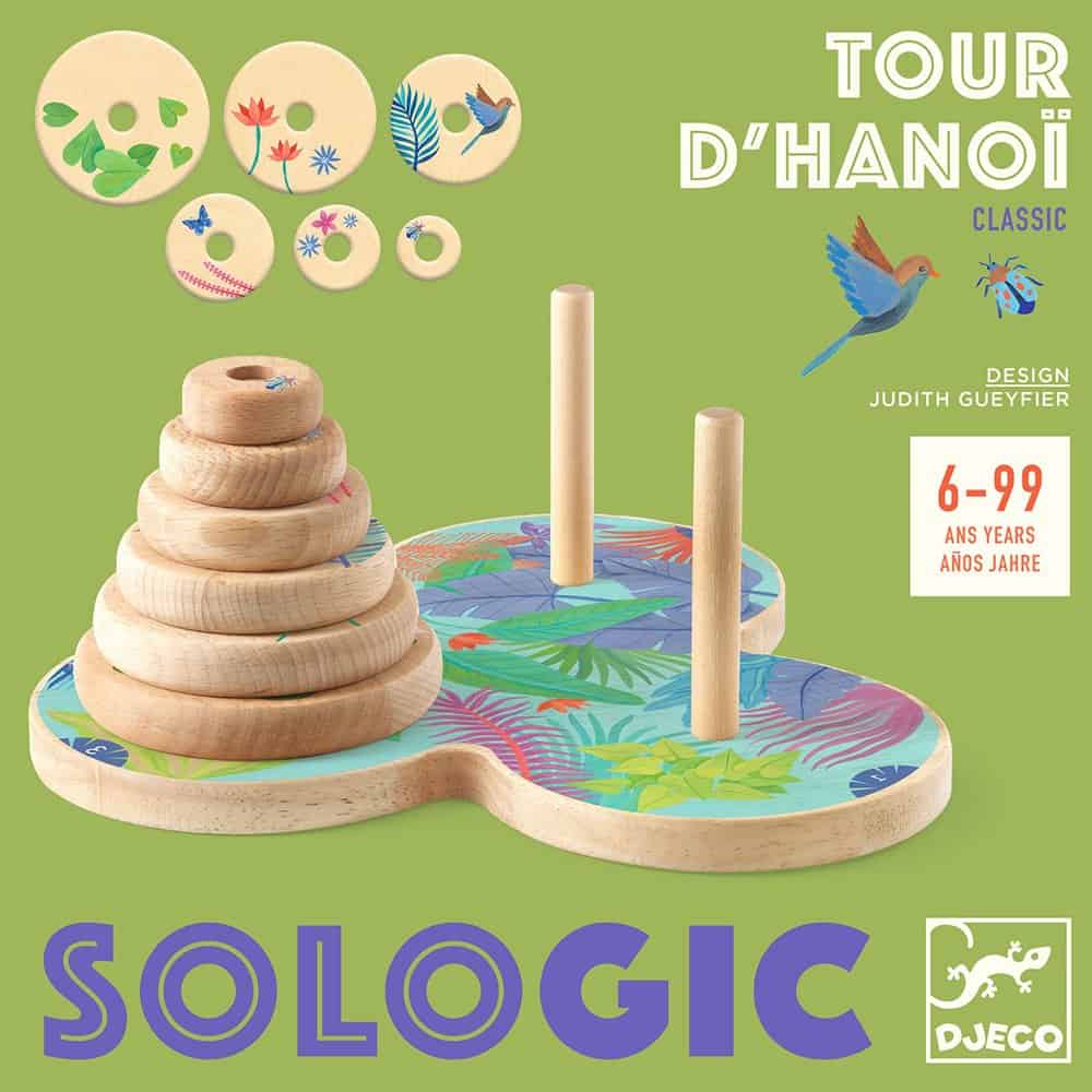 Brainkid Toys - Sologic - The Hanoi Tower 4 Sologic - The Hanoi Tower - Image 4