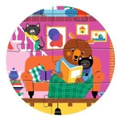 Brainkid Toys - Giant Puzzle - Friends House 6 Giant Puzzle - Friends House - Image 3
