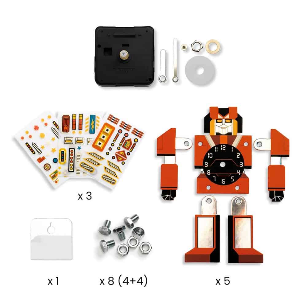 Brainkid Toys - DIY Clock Robot 3 DIY Clock Robot - Image 3