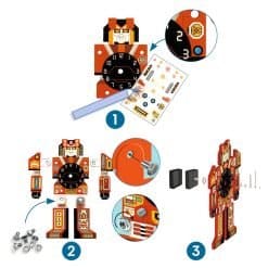 Brainkid Toys - DIY Clock Robot 8 DIY Clock Robot - Image 4