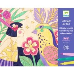 Brainkid Toys - Coloring on Wood - Sweet Girls 11 Coloring on Wood - Sweet Girls - Image 6