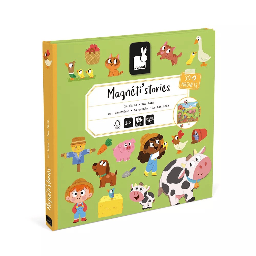 Brainkid Toys - The Farm Magnetic Stories 1 The Farm Magnetic Stories