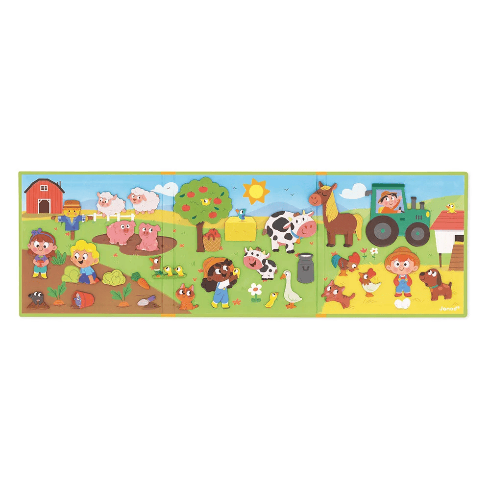 Brainkid Toys - The Farm Magnetic Stories 2 The Farm Magnetic Stories - Image 2