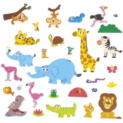 Brainkid Toys - African Animals Magnetic Stories 13 African Animals Magnetic Stories - Image 6