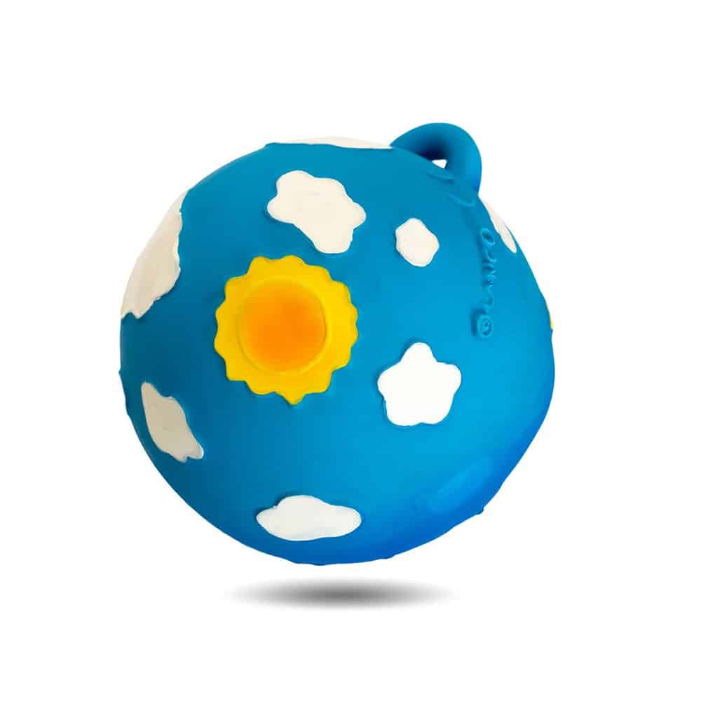 Brainkid Toys - Sensory Rattle Ball Day-Night 2 Sensory Rattle Ball Day-Night - Image 2