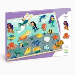 Mermaid Wooden Puzzle
