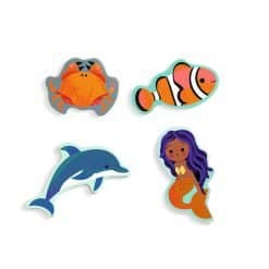 Brainkid Toys - Mermaid Wooden Puzzle 6 Mermaid Wooden Puzzle - Image 3