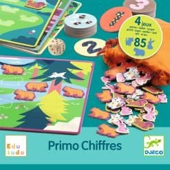 Brainkid Toys - 4-in-1 Games - Primo Numbers 5 4-in-1 Games - Primo Numbers - Image 3